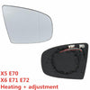 Ex P1552S
3 - 27.02
RIGHT Side Rearview Wing Mirror Glass Heated for BMW X5 E70 X6 E71 E72 + Adjustment