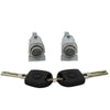 VW GENUINE 2 KEYS COMPLETE DOOR LOCK BARREL CYLINDER FOR VW GOLF 4 IV MK4 BORA A6 SKODA FABIA POLO 1997-2003