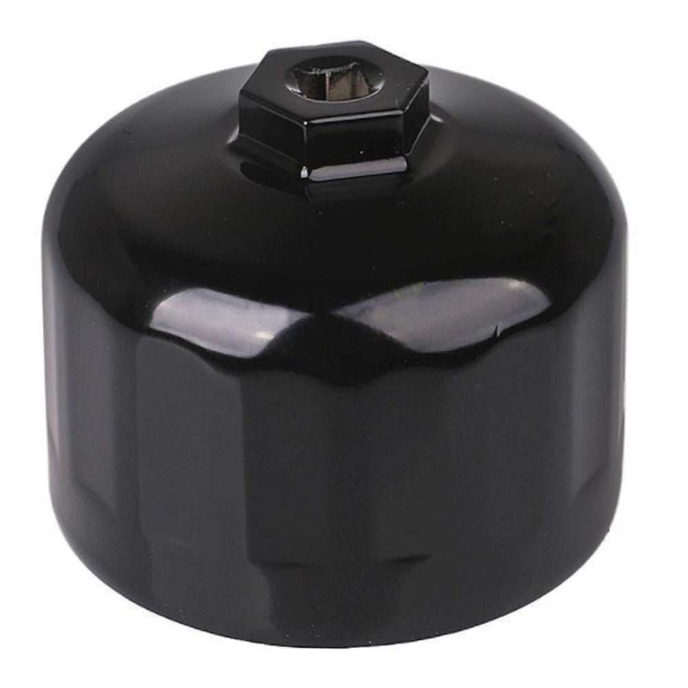 Oil Filter Wrench Engine Tool for BMW Volvo Cartridge Style Filter 86mm 16 Fluters