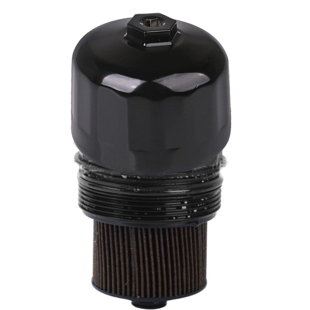 Oil Filter Wrench Engine Tool for BMW Volvo Cartridge Style Filter 86mm 16 Fluters SILVER