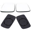 Left Side Rearview Mirror Glass Heated For BMW E65 E66 E67 and 3-Series E46 Coupe 1999.04-2006.06 Rear View Mirror