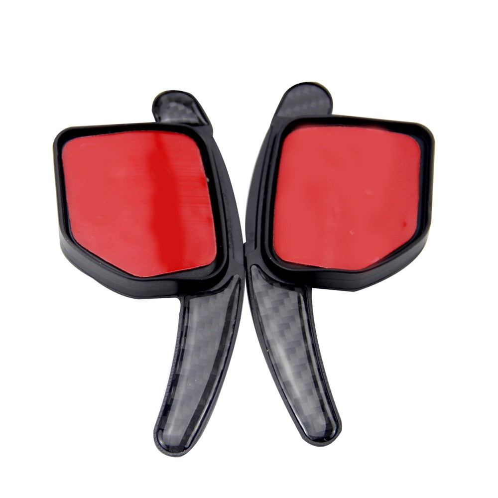 Carbon Fiber Paddle Shift Extensions For Audi Steering Wheel Shifters Gear
