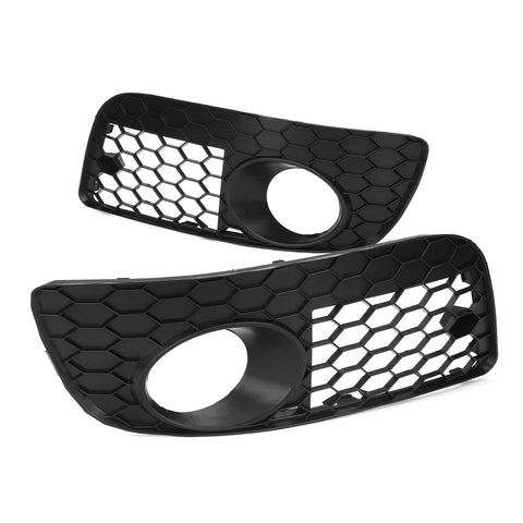 Hex Mesh Fog Light Front Bumper Open Vent Grilles Suitable for VW Golf MK5 GTI GT 2005-2009