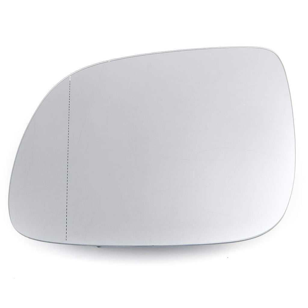 1 Pair Heated Car Side Wind Mirror Rearview Mirror Glass Suit For Audi Q7 2006-2009
