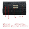 Car Android 2 DIN 7” + 8IR Reversing Camera, GPS Navigation, Bluetooth, USB, Headunit
