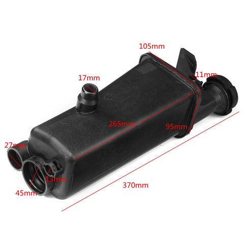 Ex P1031S
Radiator Coolant Overflow Expansion Tank Suit For BMW E46 E53 E83 E85 no Cap and Coolant Lever Sensor 17117573781, 17137787039, 17132247553, 17111436413, 17117573751
Other Part Number: 17 11 7 573 751,17 11 7 573 781,17 11 1 436 413,17 13 7 787 039,17 13 2 247 553