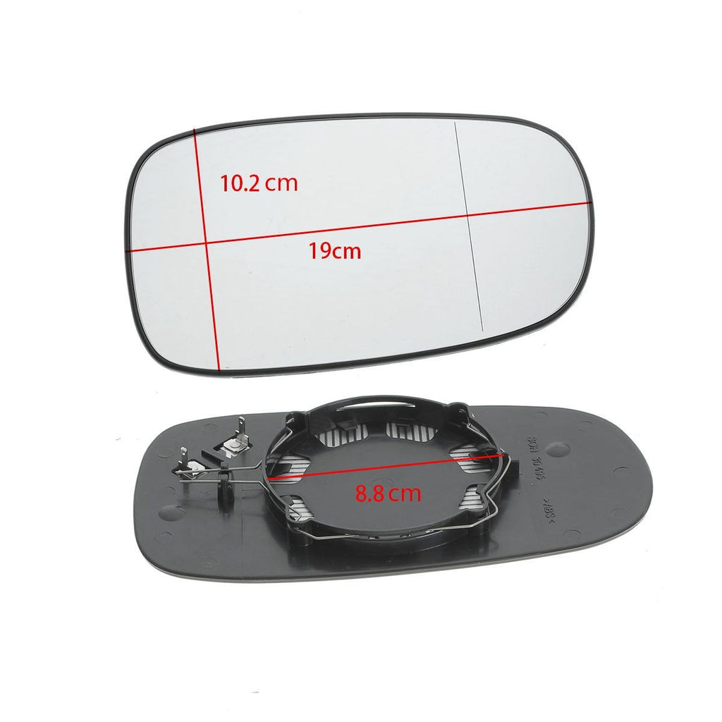 Right Side Wing Mirror Glass Heated Electric For SAAB 9-3 93 2003-2010 9-5 2003-2008