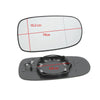 Right Side Wing Mirror Glass Heated Electric For SAAB 9-3 93 2003-2010 9-5 2003-2008