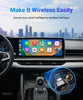 2in1 Wireless CarPlay Adapter Android Auto AI Smart Box Car Intelligent Systems For VW Audi Skoda Toyota Nissan Honda Ford Benz