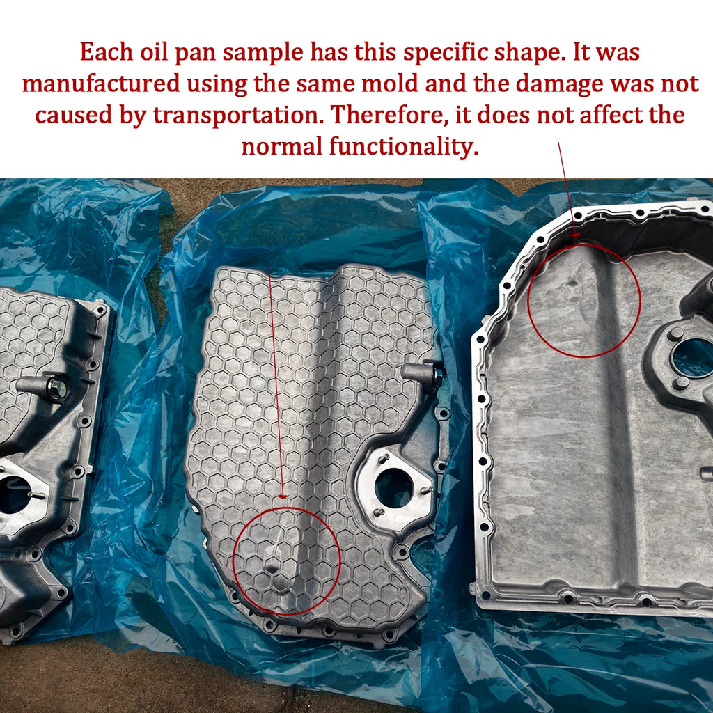 Aluminum Engine Oil Pan For Audi A1 A3 Q2 TT VW Golf MK7 GTI Tiguan Beetle Jetta Passat Skoda 06K103600R 06K103600D 06K103600AE