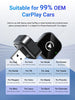 2in1 Wireless CarPlay Adapter Android Auto AI Smart Box Car Intelligent Systems For VW Audi Skoda Toyota Nissan Honda Ford Benz