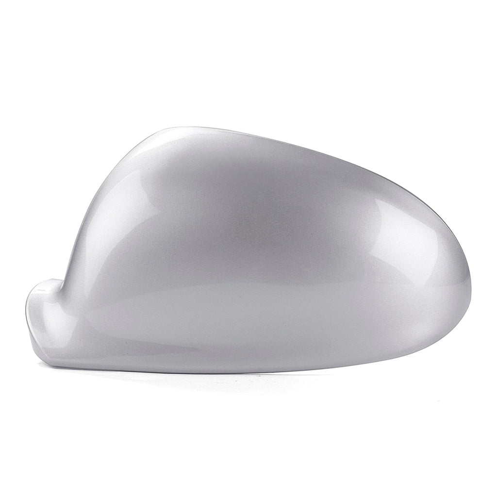(LEFT) Rearview Side Wing Mirror Cover Silver Suit For VW Golf Jetta MK5 2003 - 2009