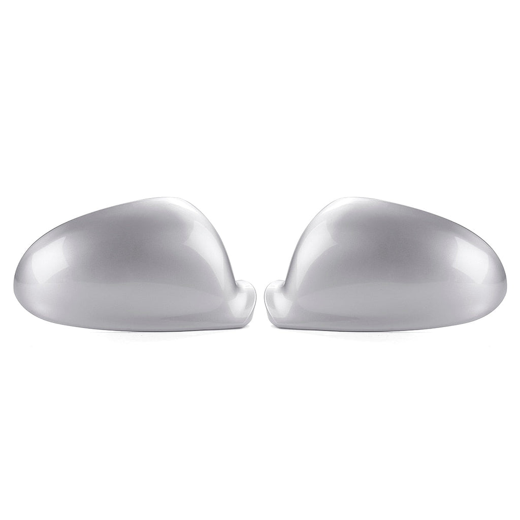 (LEFT) Rearview Side Wing Mirror Cover Silver Suit For VW Golf Jetta MK5 2003 - 2009