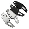 (SILVER) Steering Wheel Paddle Extension Set suit For VW Golf Jetta GTI MK5 MK6 R 2.0