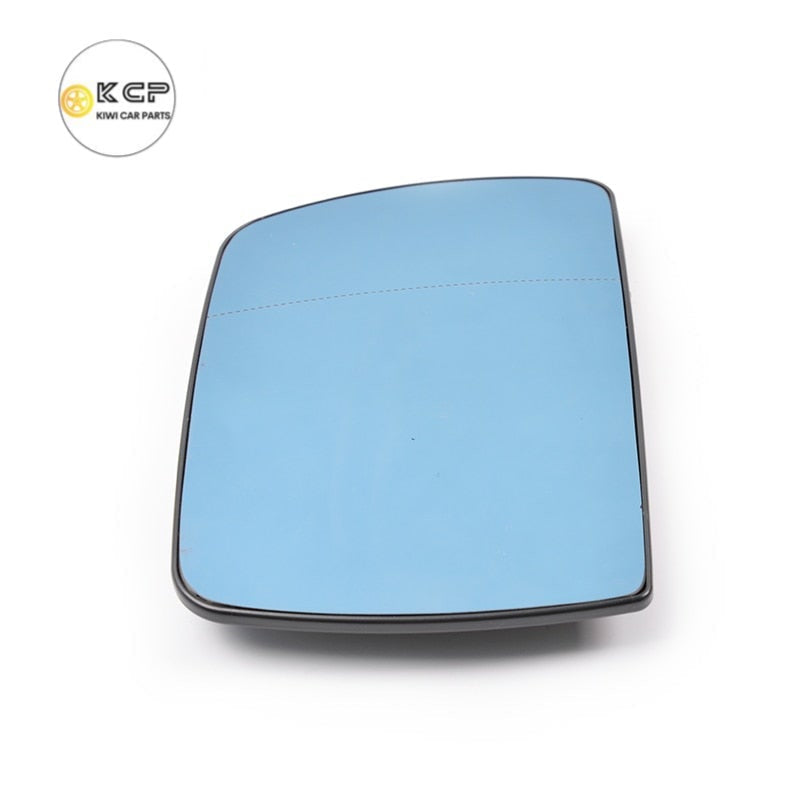 Left Side heated wide angle convex wing mirror glass For BMW X3 / E83 2004 - 2010