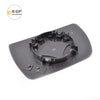 Left Side heated wide angle convex wing mirror glass For BMW X3 / E83 2004 - 2010