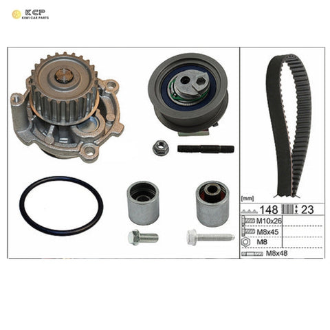2.0 FSI VW Audi OEM INA Timing Belt & Water Pump Kit For VW Golf MK5 Audi A3 2.0 FSI non turbo engines Cam belt kit
