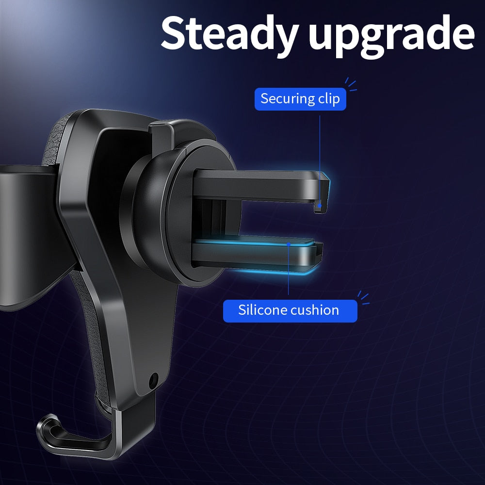 2PC x Universal Car Phone Holder For Phone Air Vent Mount Stand Holder Suitable For iPhone Smartphone Gravity Bracket