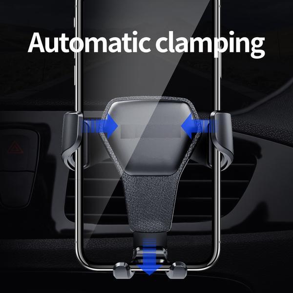 2PC x Universal Car Phone Holder For Phone Air Vent Mount Stand Holder Suitable For iPhone Smartphone Gravity Bracket