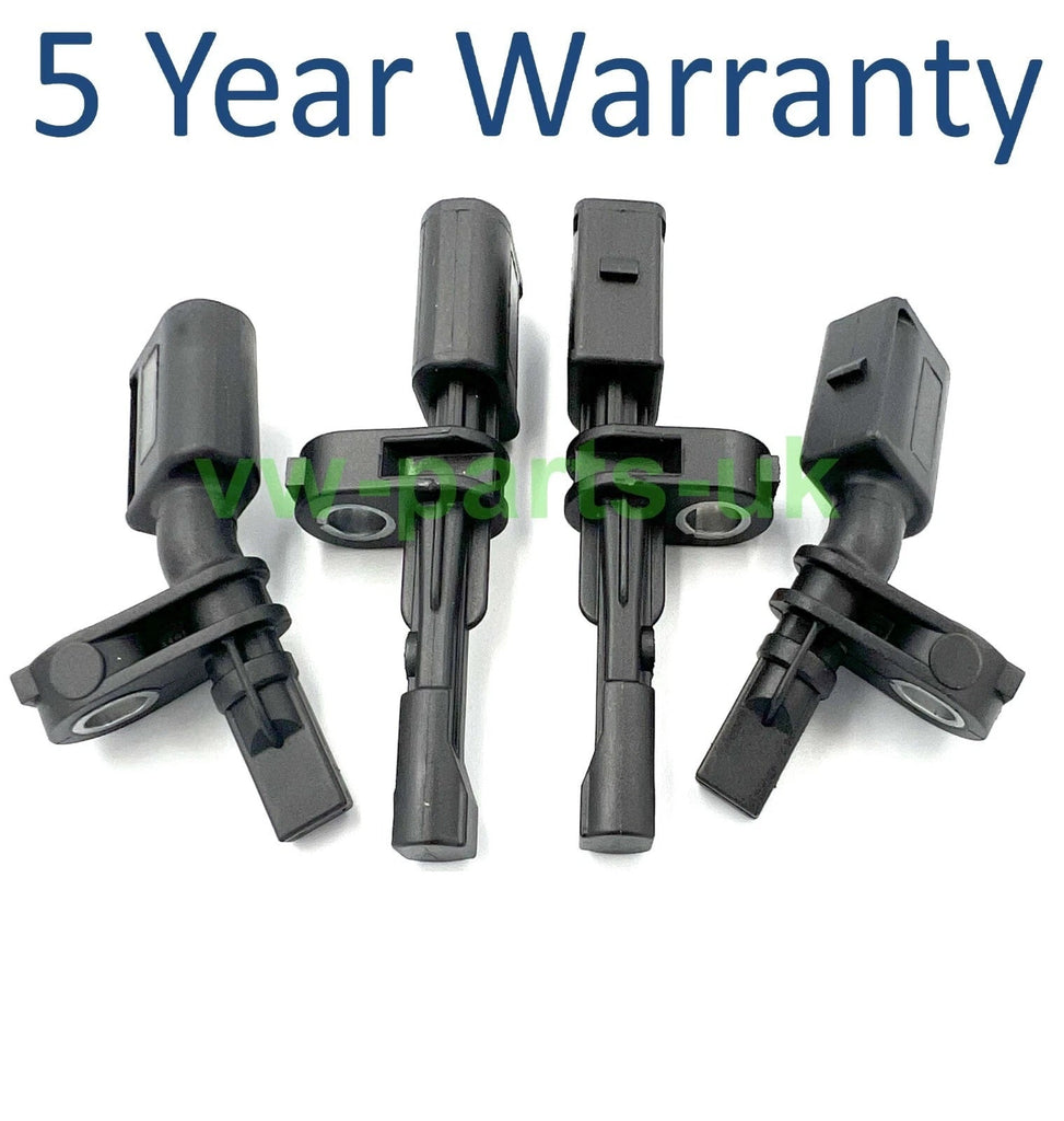 Kumu
4x OEM ABS Wheel Speed Sensors WHT003864 6Q0927803A 6Q0927804A VW Audi Skoda