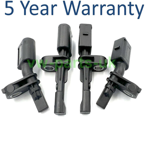 Kumu
4x OEM ABS Wheel Speed Sensors WHT003864 6Q0927803A 6Q0927804A VW Audi Skoda