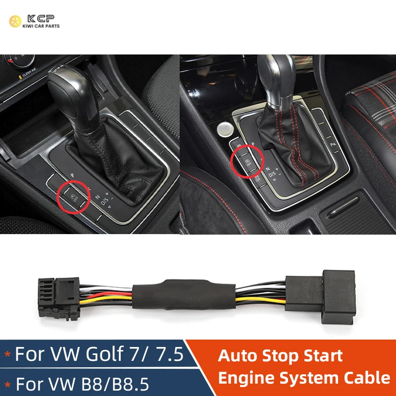 For VW Golf MK7 MK7.5 GTI R Passat B8 8.5 T-ROC ARTEON Automatic Stop Start Engine System Off Device Control Sensor Plug Stop Cancel