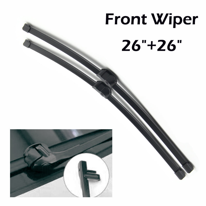 Windscreen Wiper Blades Set Suitable For VW Touareg 2010 2011 2012 2013 2014 2015 2016 2017 Front Rear Wipers For Porsche Cayenne