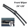 Front Rear Wiper Blades Set Suitable For BMW X5 E70 2006 - 2011 2007 Windshield Windscreen Front Rear Window 24"+20"+15"