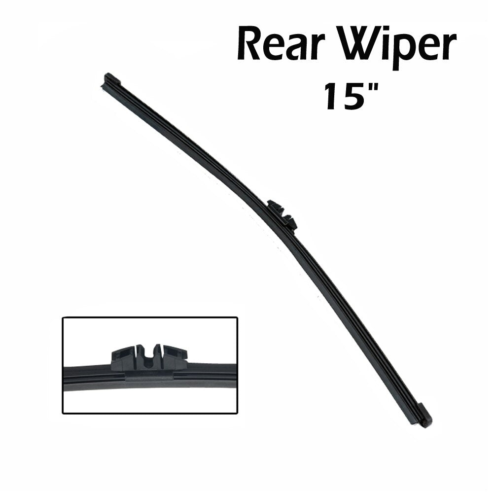 Front Rear Wiper Blades Set Suitable For BMW X5 E70 2006 - 2011 2007 Windshield Windscreen Front Rear Window 24"+20"+15"