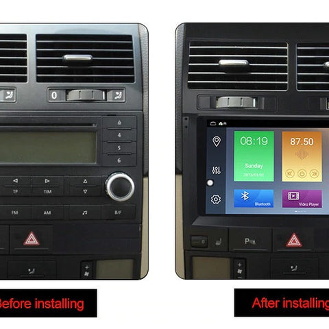Frame + 9 Inch Android 
Car Stereo For VW Touareg Multivan T5 (2002-2010) Car radio multimedia player wifi