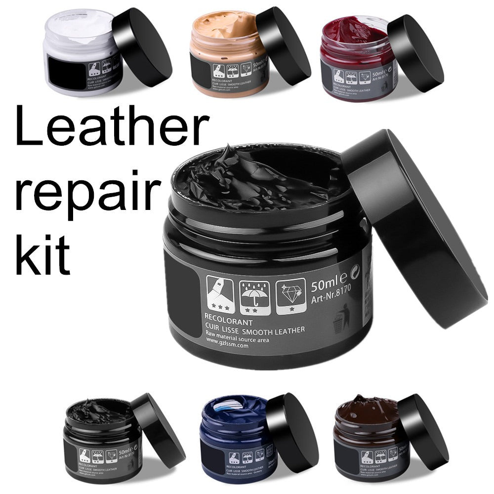 **NEW** BLACK Liquid Leather Repair Tool Auto Seat Sofa Coats Holes Scratch Cracks Restoration For Car, Sofa, Shoe