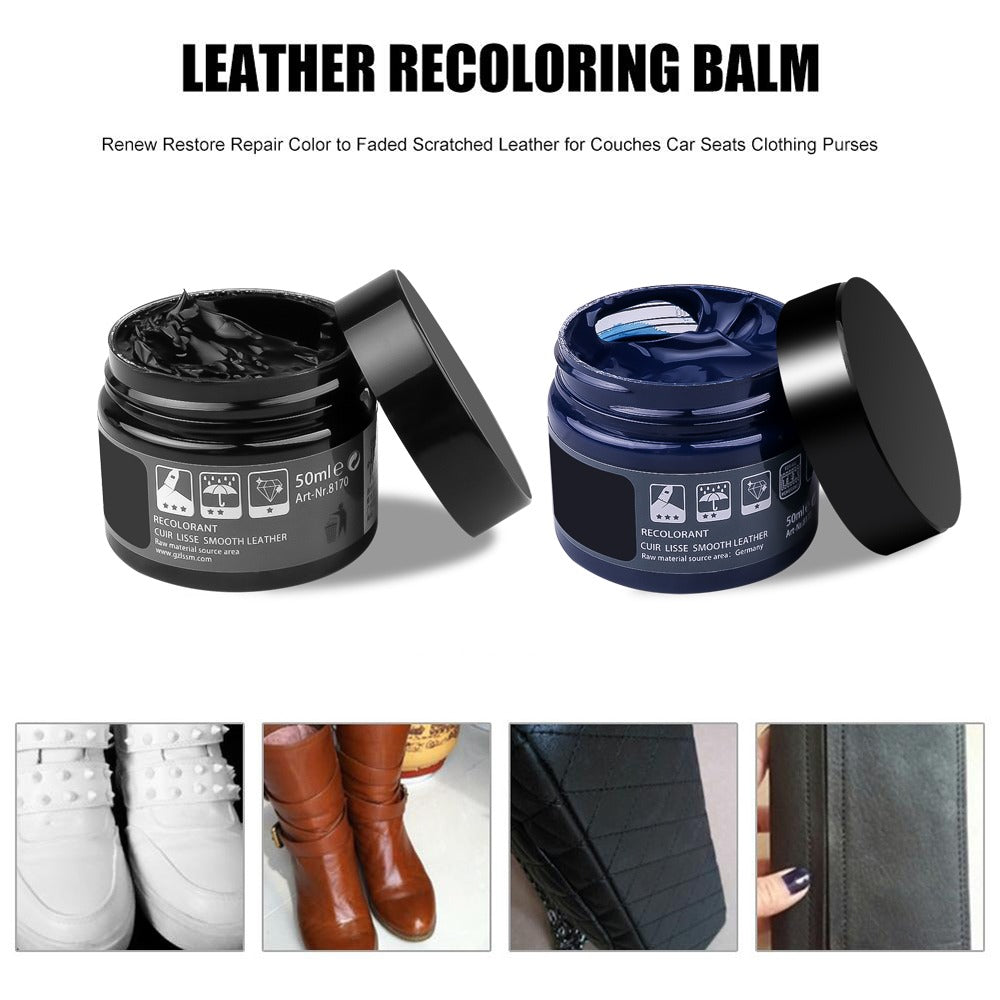 **NEW** BLACK Liquid Leather Repair Tool Auto Seat Sofa Coats Holes Scratch Cracks Restoration For Car, Sofa, Shoe
