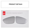RIGHT Hand Car mirror glass for VW EOS(2006-10) JETTA IV(10-14) PASSAT(10-14) SCIROCCO(08-11) BEETLE(11-15)