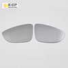 LEFT Hand Car mirror glass for VW EOS(2006-10) JETTA IV(10-14) PASSAT(10-14) SCIROCCO(08-11) BEETLE(11-15)