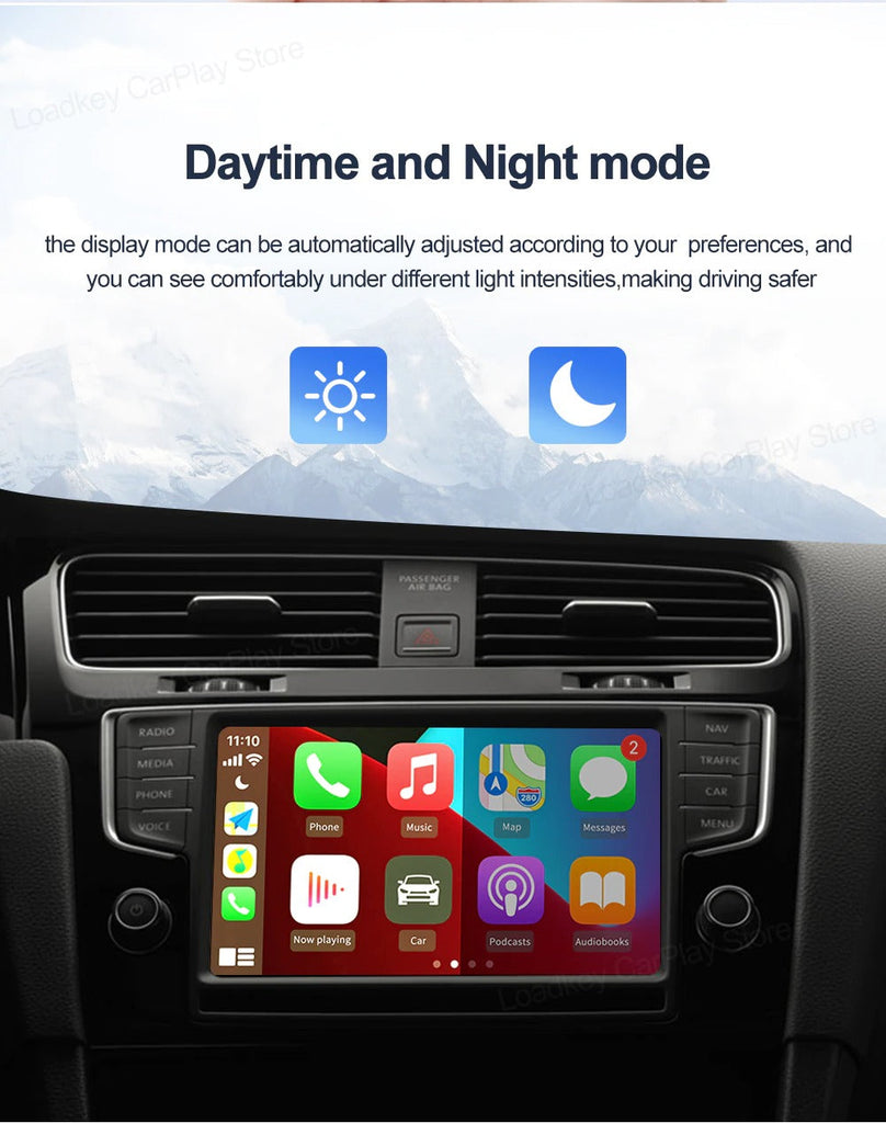 3.0 Mini Wireless Carplay Adapter for Hyundai Peugeot Honda Infiniti Chevrolet Renault Megane Seat for 98% Models IOS
