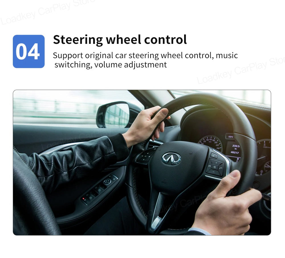 3.0 Mini Wireless Carplay Adapter for Hyundai Peugeot Honda Infiniti Chevrolet Renault Megane Seat for 98% Models IOS