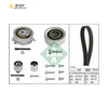 INA Timing Belt Set 530 0550 10 530055010 (+ w.p. 538006010) 
Complete 530055032 ?
VW Audi 2.0 TDI Timing Belt Kit For VW Audi  2.0 TDI CFFB, CLJA