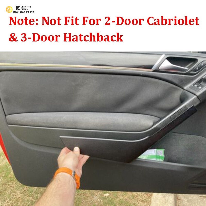 Interior Doors Front Rear Door Pull Handle Trim Cover Black Inner Cap for VW Golf 6 GTI MK6 2009 2010 2011 2012 2013 5K4868039A