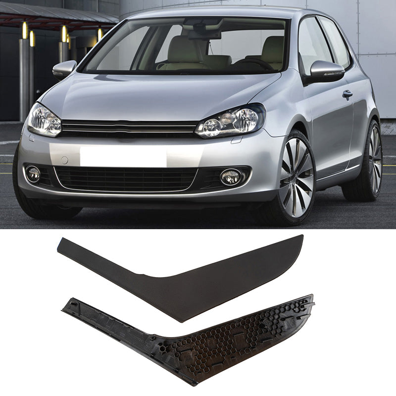 Interior Doors Front Rear Door Pull Handle Trim Cover Black Inner Cap for VW Golf 6 GTI MK6 2009 2010 2011 2012 2013 5K4868039A