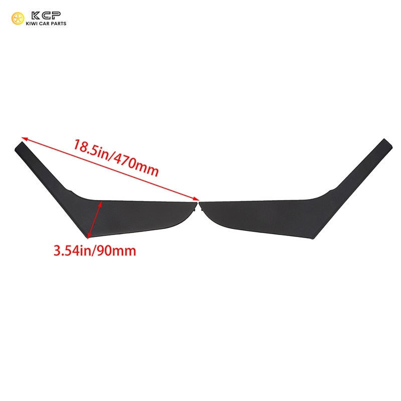 Interior Doors Front Rear Door Pull Handle Trim Cover Black Inner Cap for VW Golf 6 GTI MK6 2009 2010 2011 2012 2013 5K4868039A