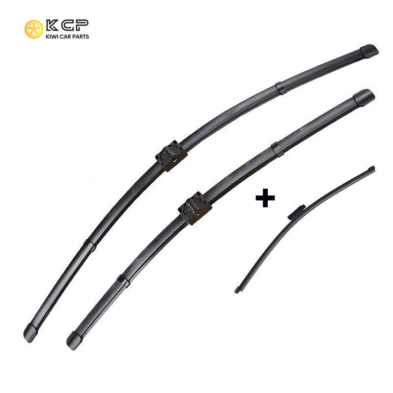 Front & Rear Wiper Blades For BMW 3 Series E91 2005 - 2009 Windshield Windscreen Front Window 24"19"14"