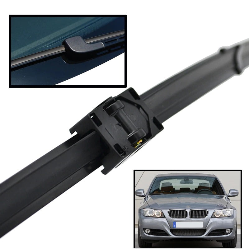 Front & Rear Wiper Blades For BMW 3 Series E91 2005 - 2009 Windshield Windscreen Front Window 24"19"14"