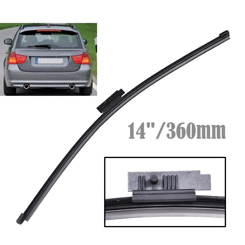 Front & Rear Wiper Blades For BMW 3 Series E91 2005 - 2009 Windshield Windscreen Front Window 24"19"14"