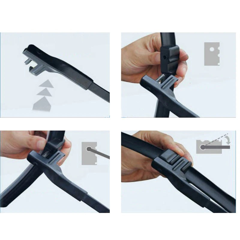 Front Wiper Blades Suitable For Mercedes Benz W204 W212 W218 Windshield Windscreen Front Window 24"+24"