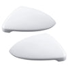 White Left Mirror Cover For VW MK7 Golf 7 GTI TSI 2014-2018 Front Left White Rearview Side Wing Mirror Cap Cover