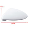 White Right Mirror Cover For VW Golf MK7 GTI TSI 2014-2018 Front Right White Rearview Side Wing Mirror Cap Cover