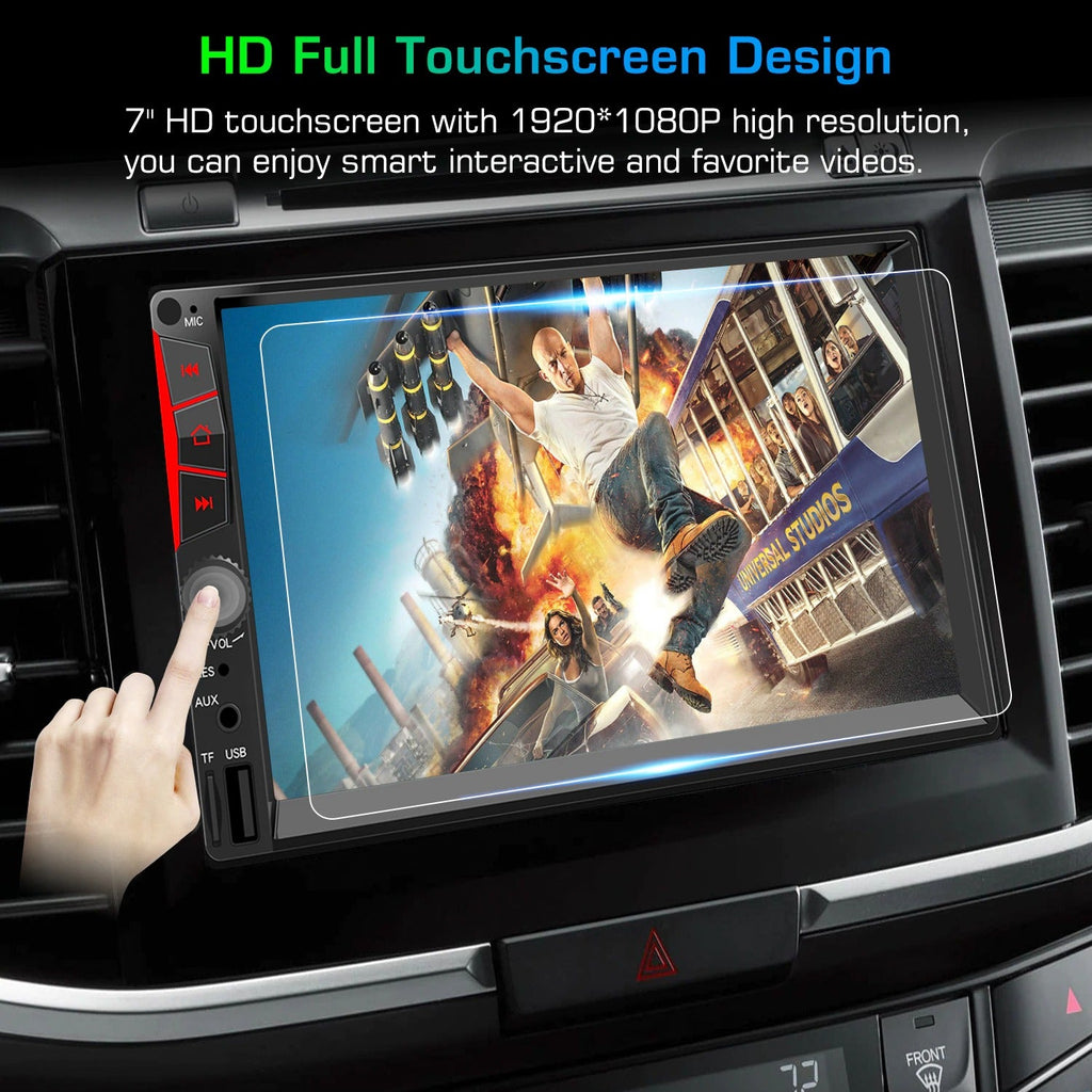 2din Car Radio Touch Screen Car Mp5 Player USB SD Bluetooth Mirror Link 2 Din Autoradio Stereo 7 Inch For Universal