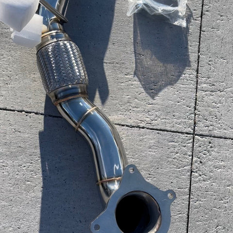 Ex P1786S 
KCP 3” Stainless Steel Exhaust Decat Downpipe Suit For VW Golf 6 R 2.0T AWD / AUDI 8P AWD A3 / S3