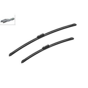 Bosch Aerotwin Wiper Blade Set 600mm & 475mm (24" & 19") VW Golf 2006+ MK5 MK6 A980S