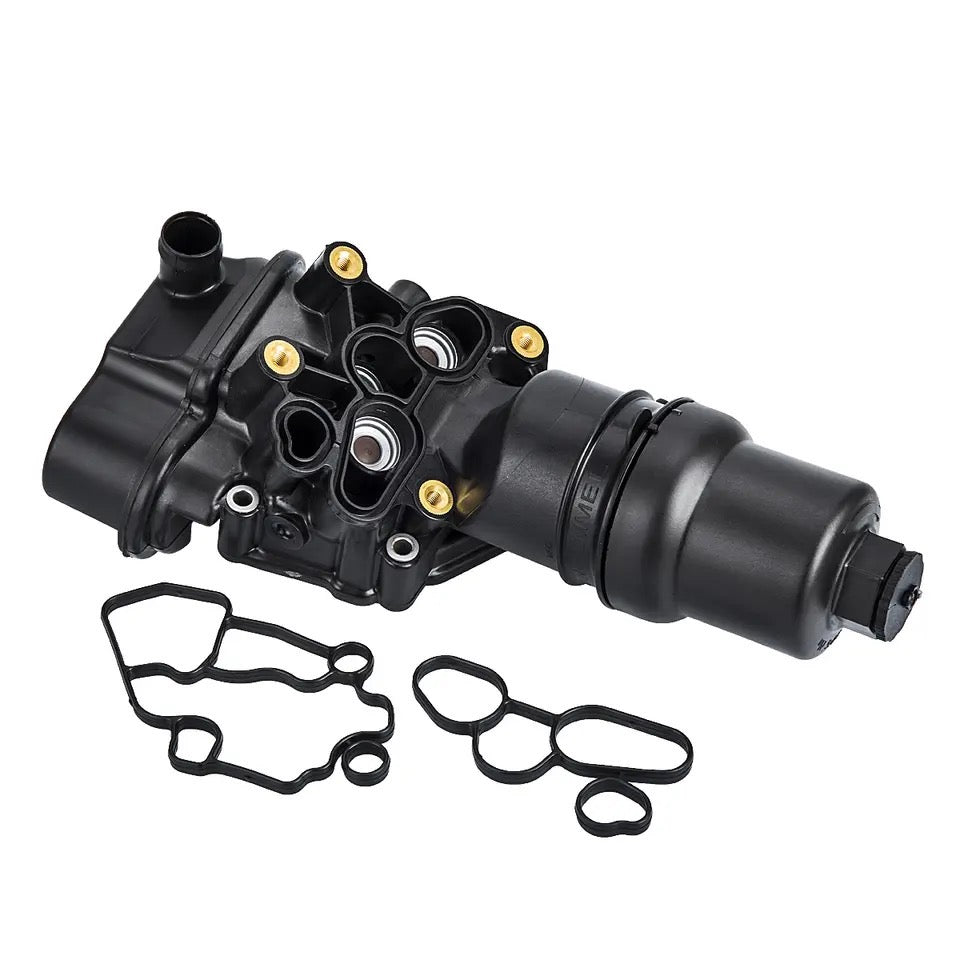 Febi 109169 -1 as sent to 34639
100-01-037
2.0 Turbo Engine Oil Filter Housing Assembly For Audi A3 A4 TT VW Eos Golf GTI Jetta Passat 2.0T 06F115397H 06F115397J, 06F 115 397 J 06F115397E, 06F 115 397 E

FEBI BILSTEIN VW 2.0 Turbo Engine Oil Filter Housing For Audi A3 A4 TT VW Eos Golf GTI Jetta Passat 2.0T 06F115397H 06F115397J, 06F 115 397 J 06F115397E, 06F 115 397 E